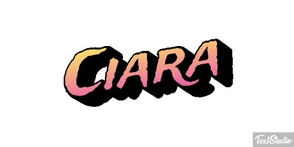 Ciara Text effect