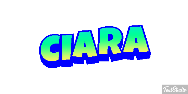 Ciara Text effect