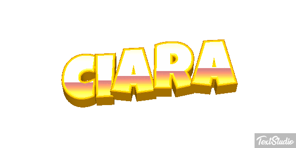 Ciara Text effect