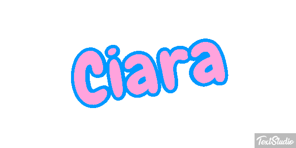 Ciara Text effect