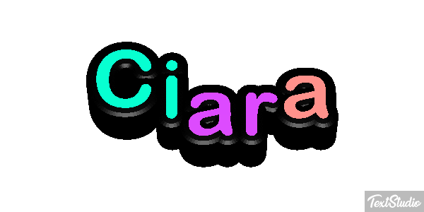 Ciara Text effect