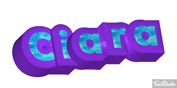 Ciara Text effect