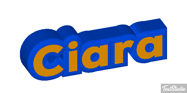 Ciara Text effect