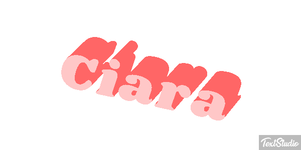 Ciara Text effect
