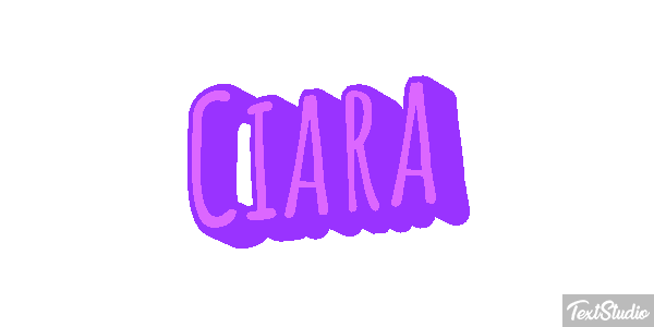 Ciara Text effect