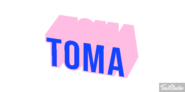 Toma Text effect