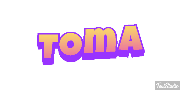 Toma Text effect