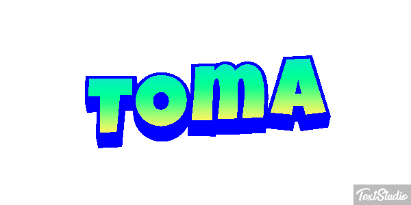 Toma Text effect