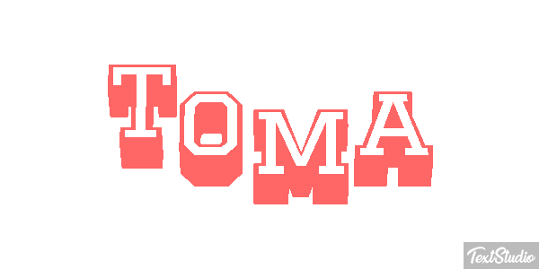 Toma Text effect
