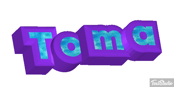 Toma Text effect