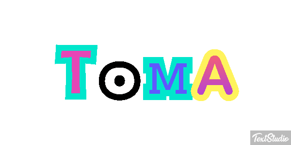 Toma Text effect