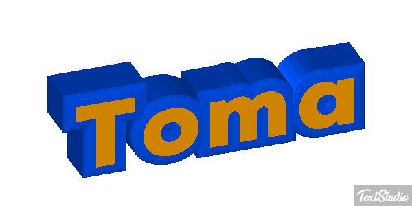 Toma Text effect