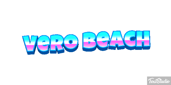 Vero Beach Efekt tekstowy
