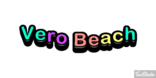 Vero Beach Efekt tekstowy