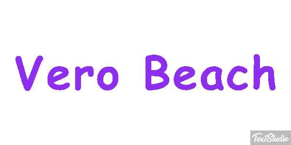 Vero Beach Efekt tekstowy