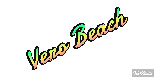 Vero Beach Efekt tekstowy