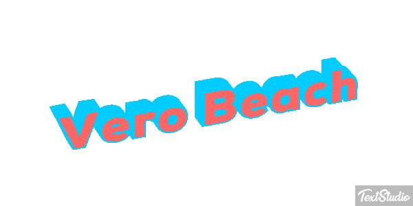 Vero Beach Efekt tekstowy