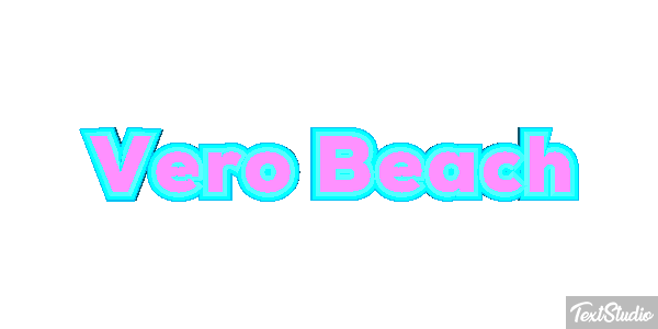 Vero Beach Efekt tekstowy