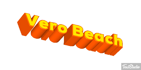 Vero Beach Efekt tekstowy