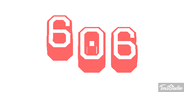 606 Effet de texte