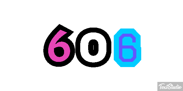 606 Effet de texte