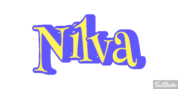 Nilva Efecto de texto
