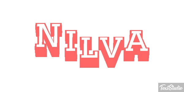 Nilva Efecto de texto