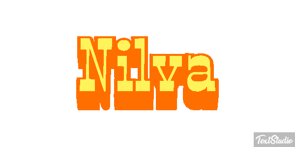 Nilva Efecto de texto