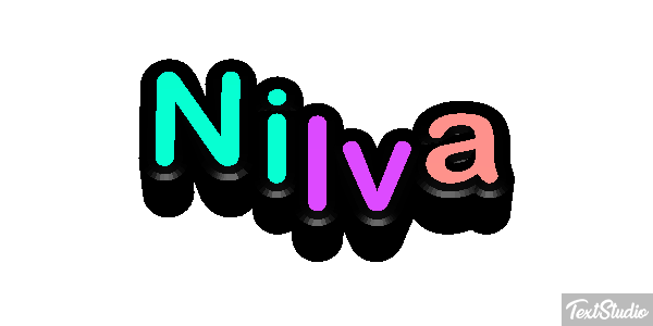 Nilva Efecto de texto