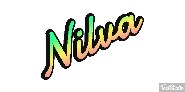 Nilva Efecto de texto