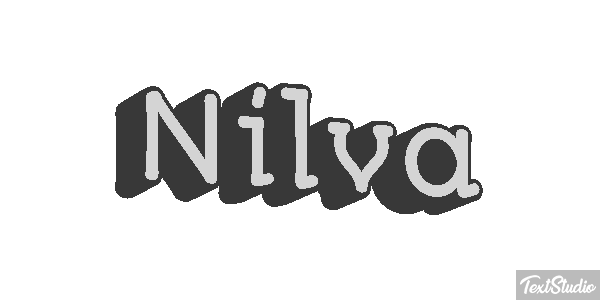 Nilva Efecto de texto