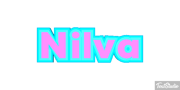 Nilva Efecto de texto