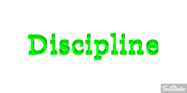 Discipline Effet de texte