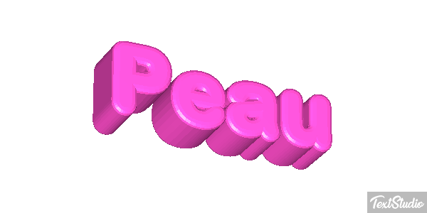 Peau Text effect