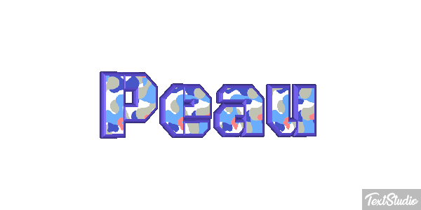 Peau Text effect