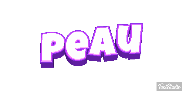 Peau Text effect