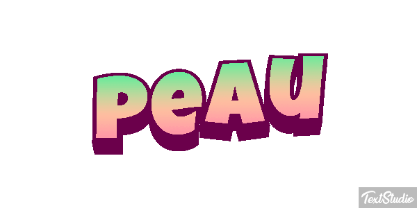 Peau Text effect