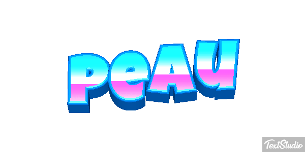 Peau Text effect