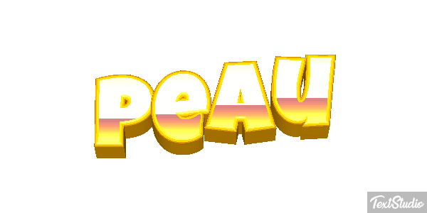 Peau Text effect
