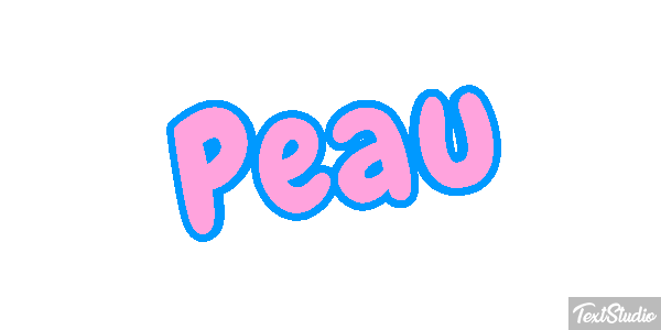 Peau Text effect