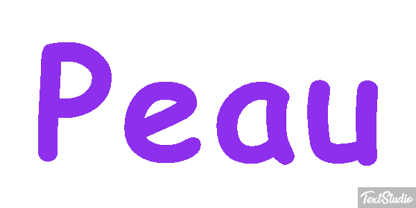 Peau Text effect