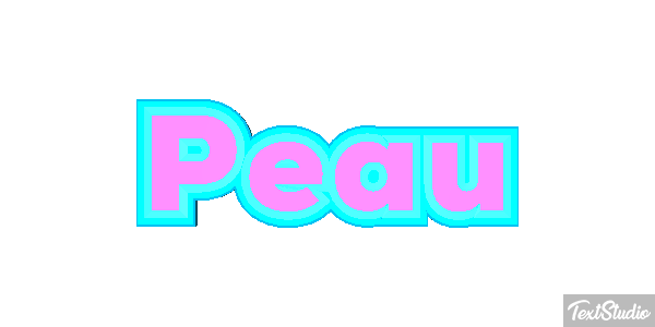 Peau Text effect