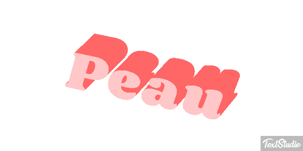Peau Text effect