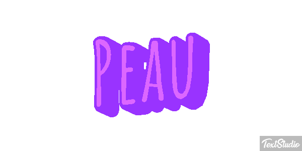Peau Text effect