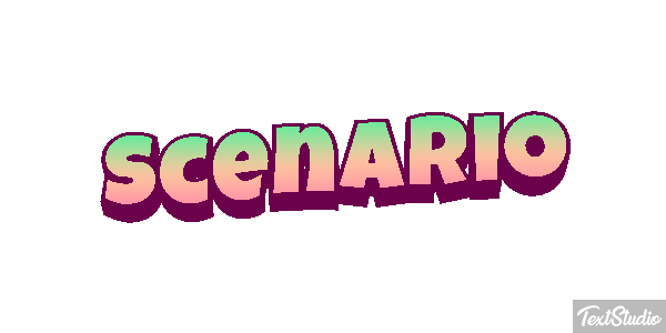 Scenario Text effect