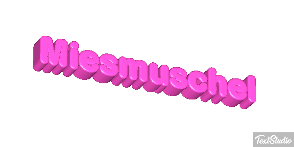 Miesmuschel Effetto testo