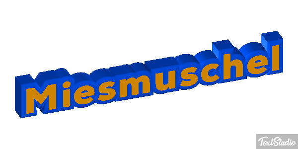 Miesmuschel Effetto testo