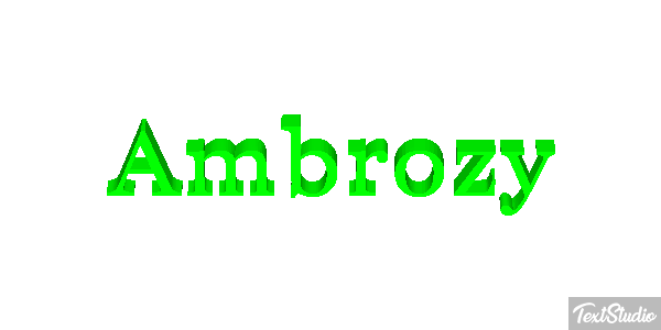 Ambroży Efekt tekstowy
