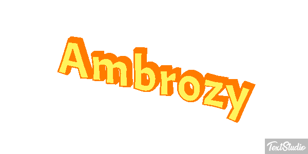 Ambroży Efekt tekstowy