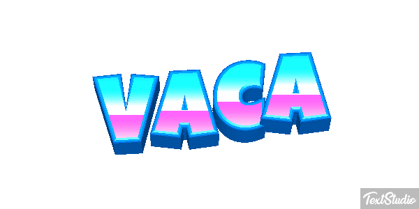 Vaca Texteffekt
